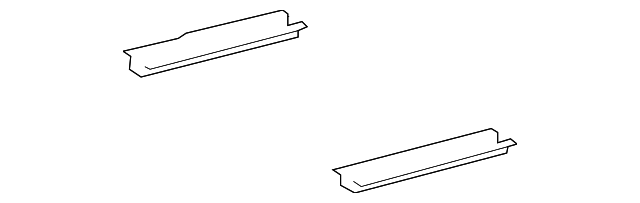 57417-30080 Деталь LOWER REINF, LEFT