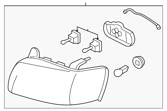 7L8Z-13008-A HEADLAMP ASSY, RIGHT