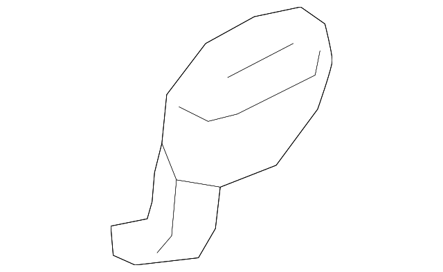23353358 UPPER TRIM CAP, LEFT