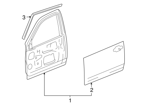 i-290 DOOR & COMPONENTS