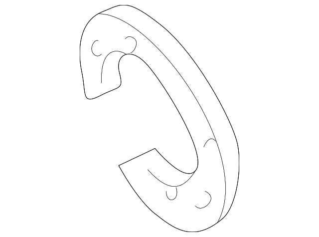4384186 AXLE SHAFT GASKET, LEFT