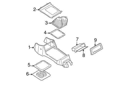 Montero Sport CENTER CONSOLE 3