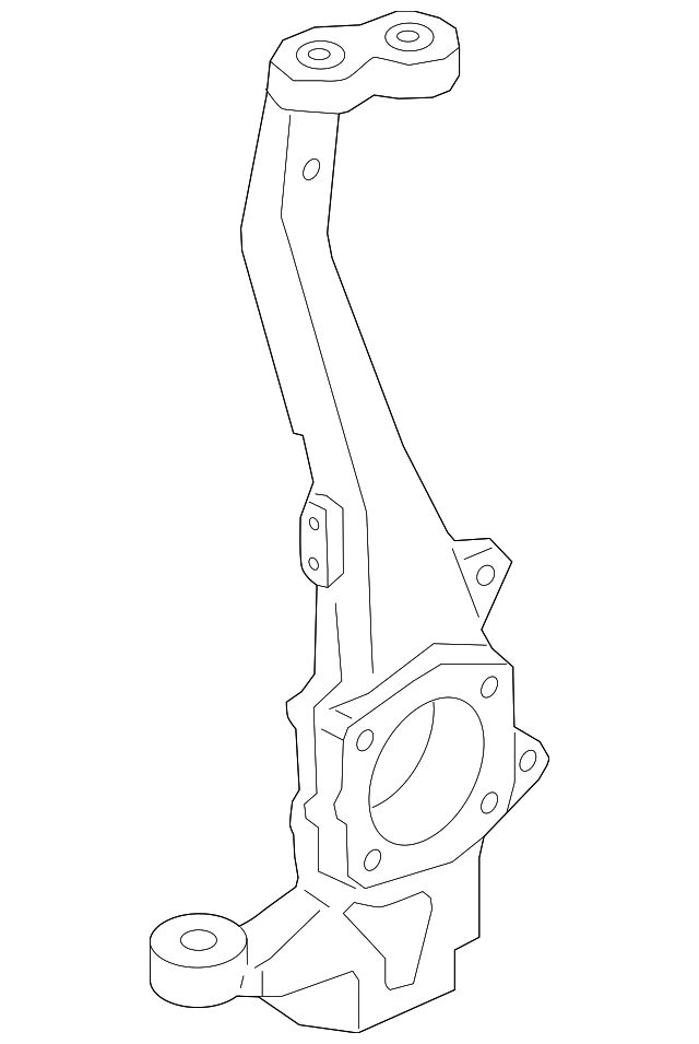 51710-3T050 KNUCKLE, LEFT