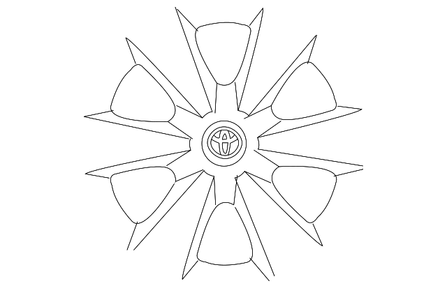 42602-52320 Деталь WHEEL COVER