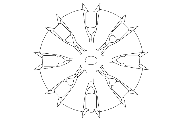 42602-52400 Деталь WHEEL COVER