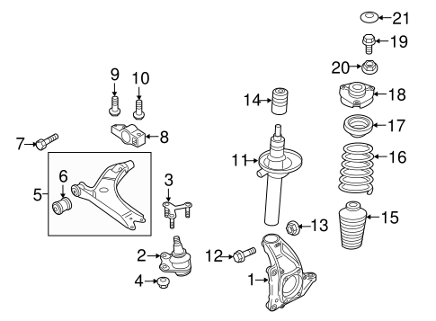 TT Quattro SUSPENSION COMPONENTS 2