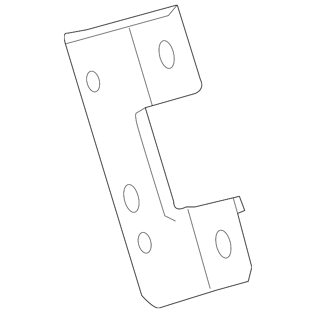 25233-1GR0B Деталь CONTROL MODULE MOUNT BRACKET, RIGHT