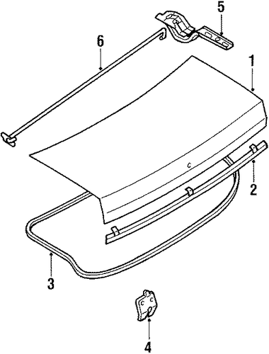 323 LID & COMPONENTS