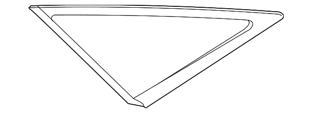 87820-3S110 Деталь QUARTER GLASS, RIGHT