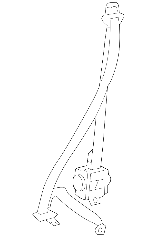 73210-21150-B0 BELT & RETRACTOR, RIGHT