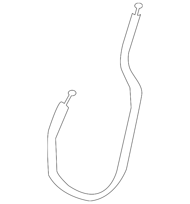 52-20-7-160-591 Деталь RELEASE CABLE, RIGHT