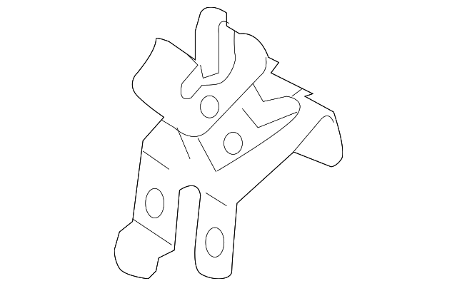 52-20-1-511-389 Деталь SEAT BACK PANEL CENTER BRACKET