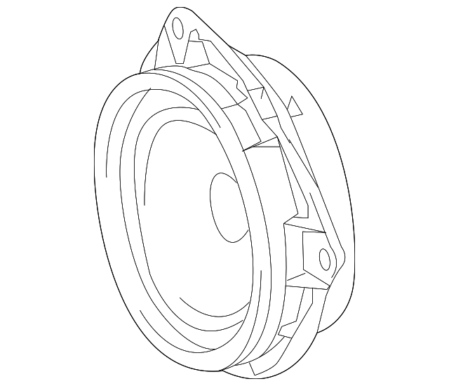 86160-0C250 REAR DR SPEAKER, LEFT