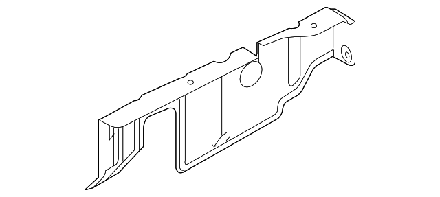 29130-2E501 Деталь UNDER COVER, LEFT