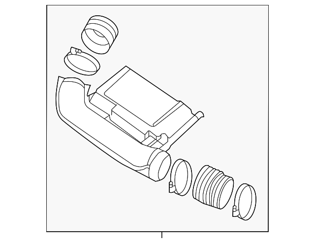 16576-1PD0A RESONATOR ASSY