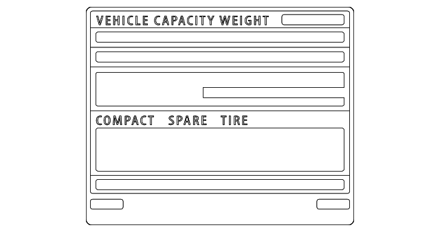 42661-52092 TIRE INFO LABEL