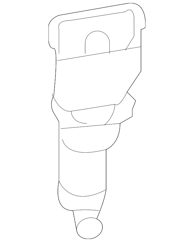 286421LA0A Деталь WASHER NOZZLE, LEFT