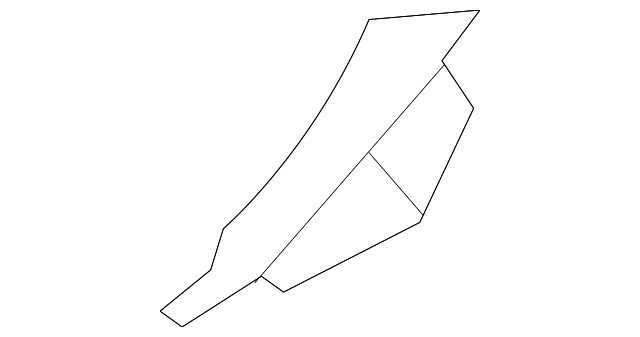 6977A0137YA Деталь RECLINE COVER, LEFT