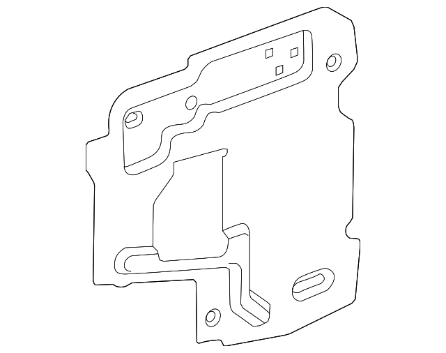 15127376 Деталь WATER DEFLECTOR, LEFT