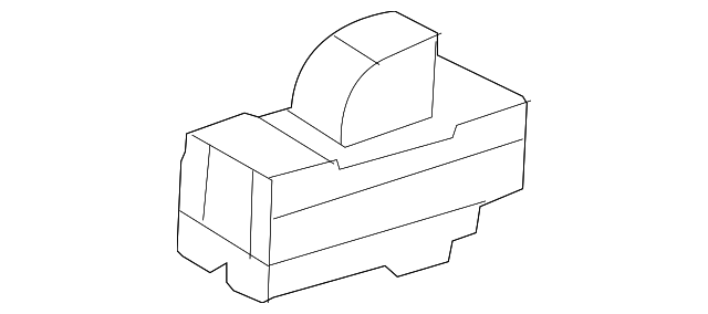 25884813 Деталь WINDOW SWITCH, LEFT