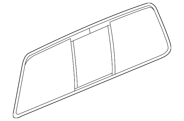 25778780 Деталь BACK GLASS