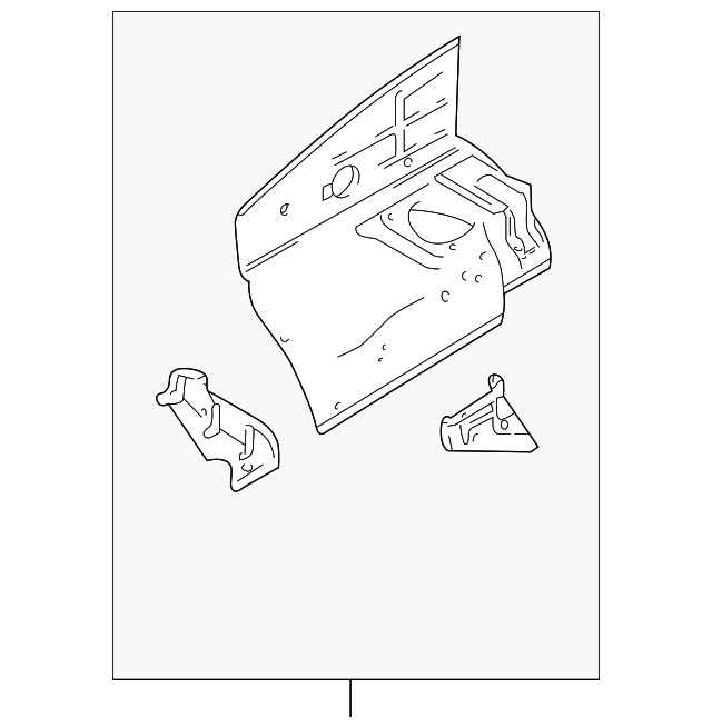 30023670 Деталь WHEELHOUSE PANEL, RIGHT