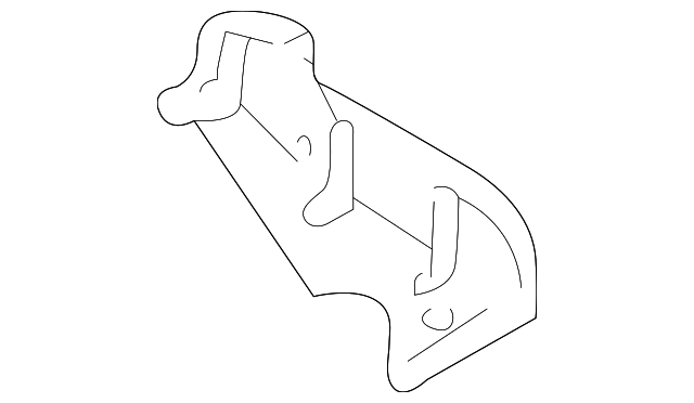 91174842 Деталь WHEELHOUSE PANEL GUSSET, RIGHT