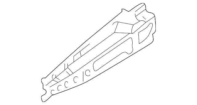 91177529 Деталь UPPER RAIL, LEFT
