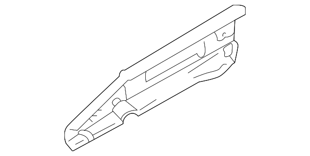 91177536 Деталь UPPER RAIL, RIGHT