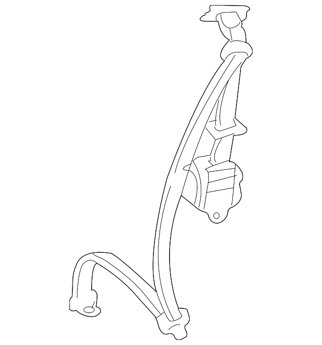 73560-08020-E0 Деталь BELT & RETRACTOR, RIGHT