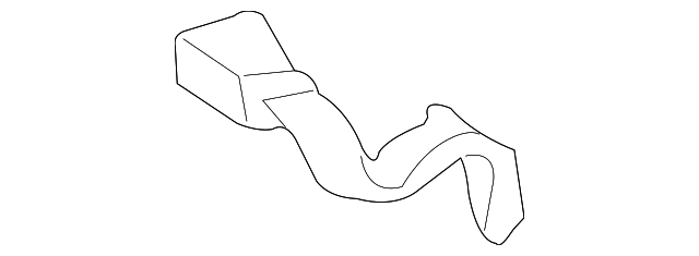 73580-08020-B0 Деталь BUCKLE, LEFT