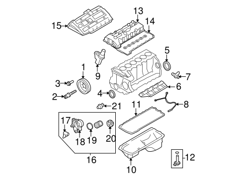 335i xDrive ENGINE PARTS