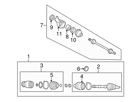 Millenia DRIVE AXLES