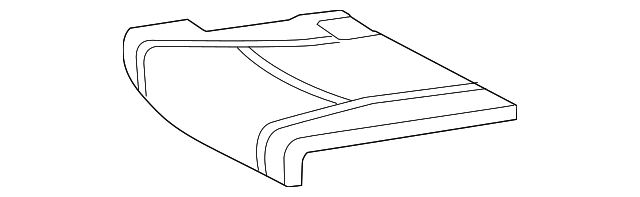 79235-48040 Деталь SEAT CUSHION PAD, RIGHT