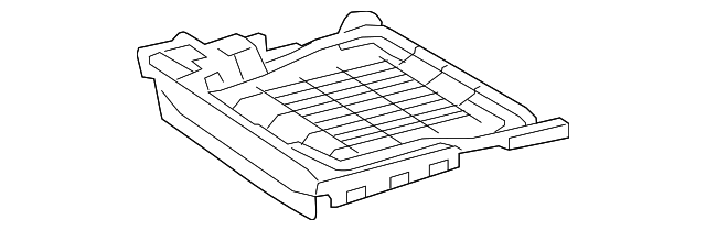 79201-48031 Деталь CUSHION FRAME, RIGHT