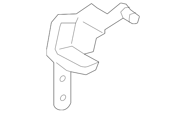 73805-48010 Деталь CUSHION FRAME LINK, RIGHT