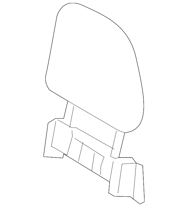 71970-48110-B0 Деталь HEADREST, LEFT