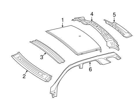 GL450 ROOF & COMPONENTS