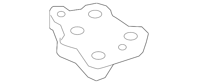 54-37-7-192-957 HINGE ASSY BRACKET, LEFT
