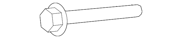 90105-16087 LOWER CNTRL ARM BOLT, LEFT
