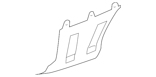 86624-FD000 SIDE BRACKET, RIGHT