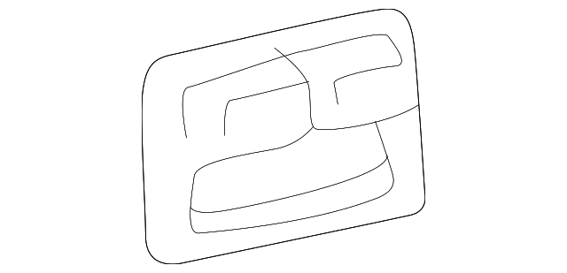 63610-08010-B0 Деталь VENT GRILLE, LEFT