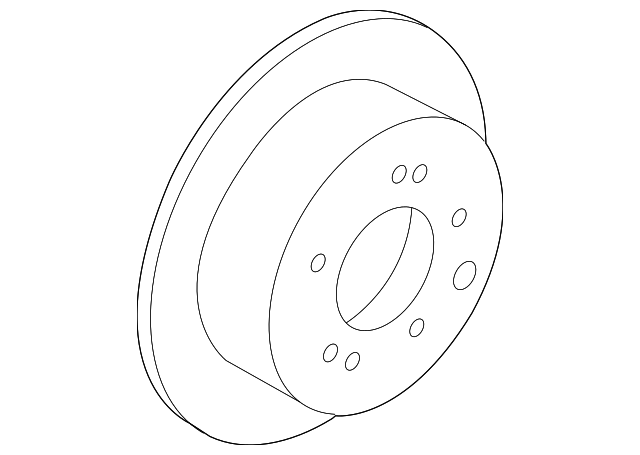 58411-2K300 ROTOR, LEFT