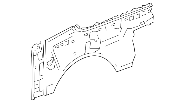 22958203 Деталь INNER PANEL, RIGHT