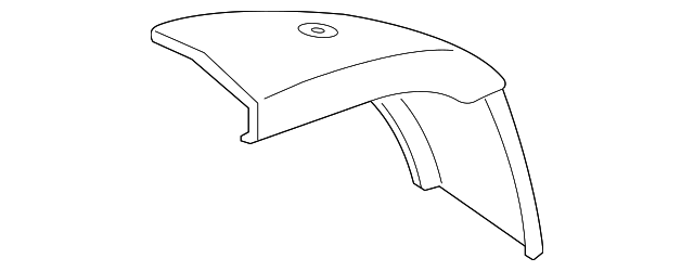 22789626 Деталь INNER WHEELHOUSE, LEFT