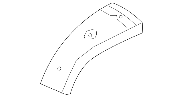 22789624 Деталь INNER WHEELHOUSE, LEFT