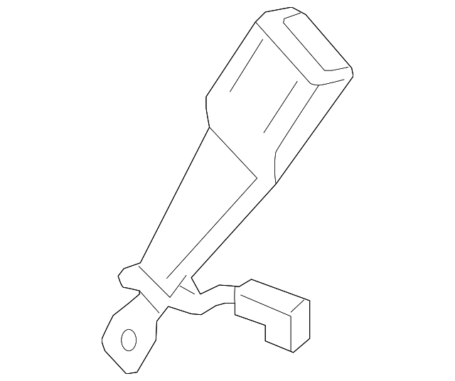 19302812 Деталь BUCKLE, RIGHT