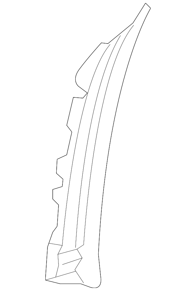 22895340 Деталь EXTENSION, RIGHT