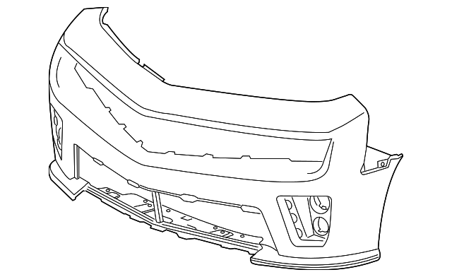 22831868 Деталь BUMPER COVER
