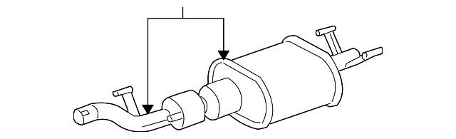 5119752AA Деталь MUFFLER & PIPE